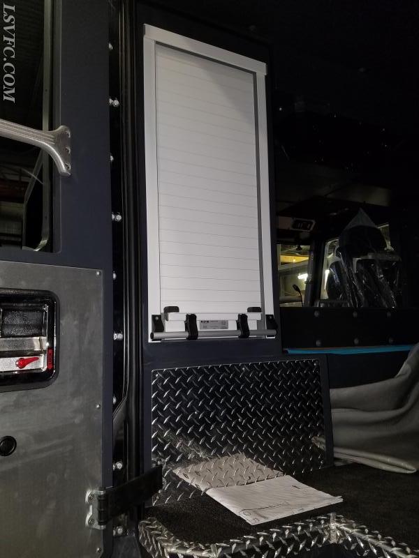 This is the cab that will be similar to our new rescue pumper
