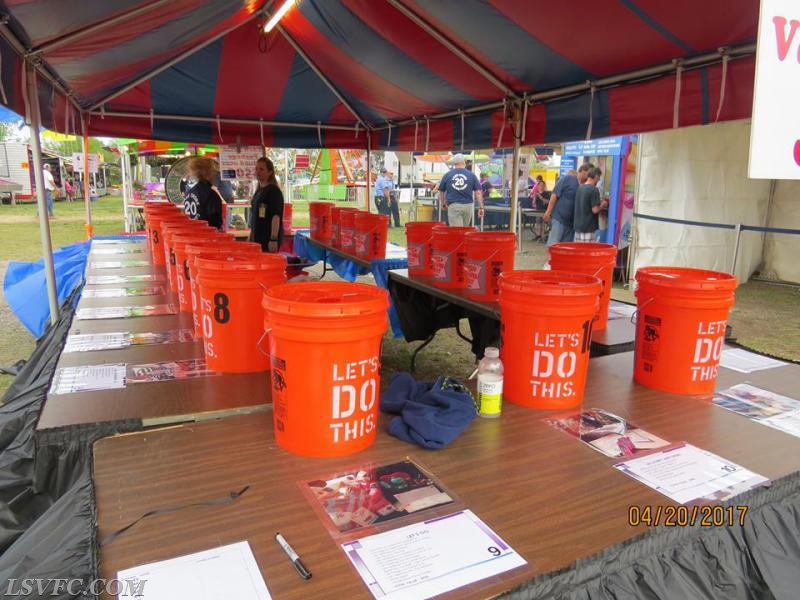 4/20/17-Opening Day-Raffle table